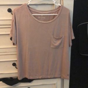 Aero light pink t shirt M